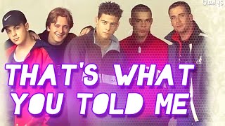 That&#39;s what you told me- Five (Subtitulos en español)