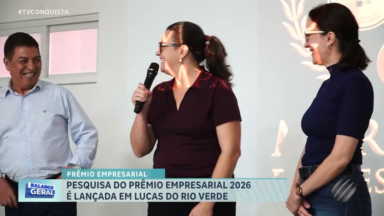CDL lança Pesquisa do Prêmio Empresarial 2026 em Lucas do Rio Verde