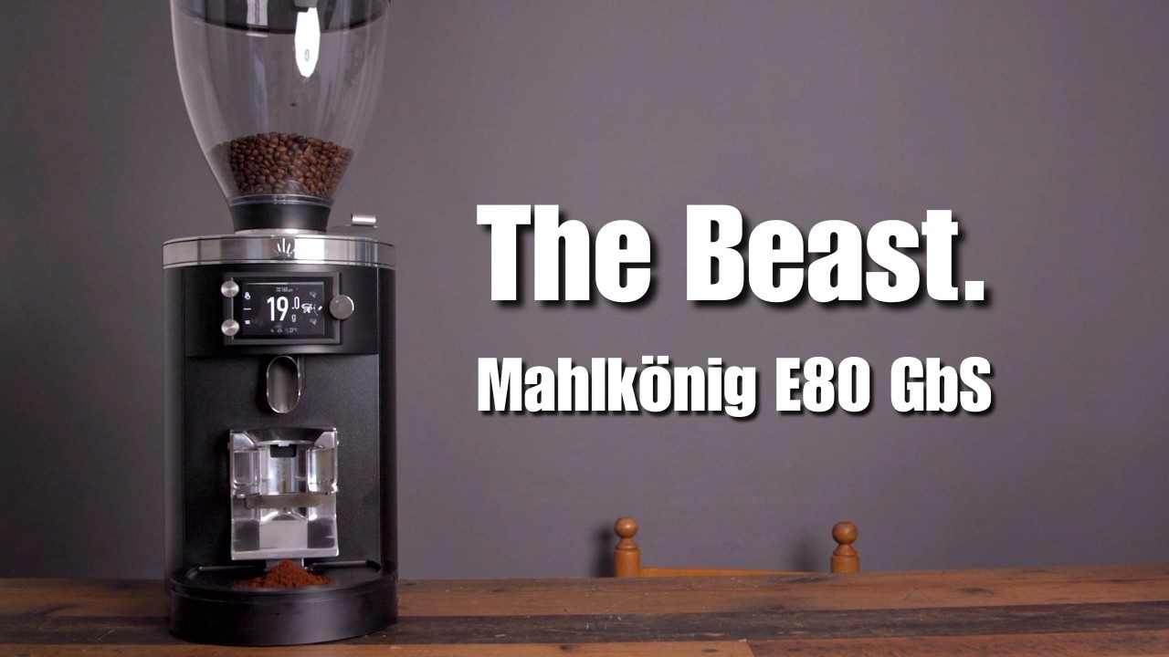 Mahlkönig E80 GBS Espresso Grinder - Grind by Weight, Grind by Sync.