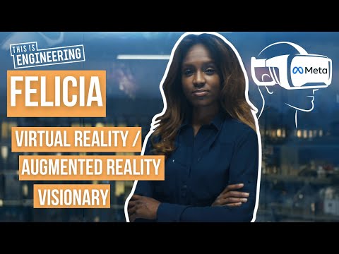Behind the scenes of my engineering job in virtual reality at Meta, with Felicia (90 secs)