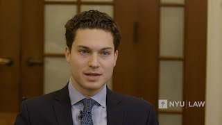Danny Pita '25 on NYU Law's Clerkship Mentoring Program
