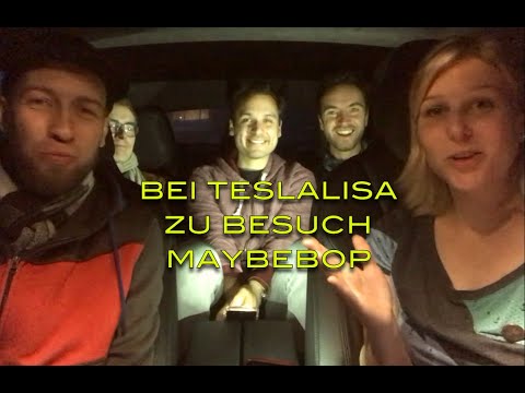 Bei Teslalisa zu Besuch I Maybebop - Acapella im Tesla Model S