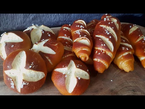 BAVARSKE KIFLE RECEPT - BAVARSKO PECIVO - BAVARIAN PRETZELS RECIPE #tasty #kuhinja #pogaca #hleb