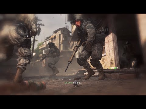 Rangers lead the way to Veteran - COD mw2 remastered 1st and 2nd missions on veteran (My First time)