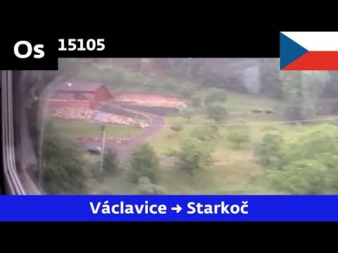 Jízda vlakem Os 15105 - 4.7.2011 [480p]