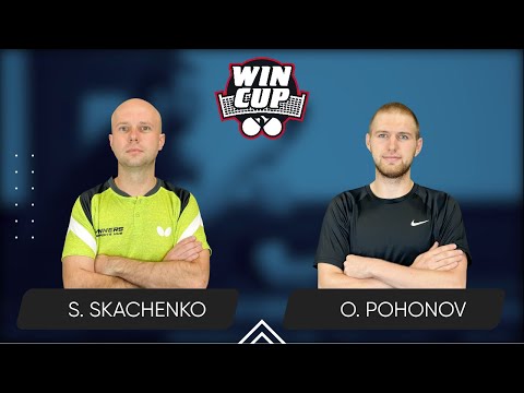 08:00 Serhii Skachenko - Oleksandr Pohonov 14.01.2025 | Table Tennis WINCUP Master. TABLE 1