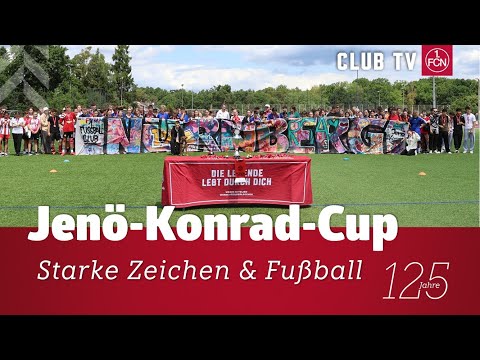 Ein starkes Zeichen gegen Antisemitismus | Jenö-Konrad-Cup 2025 | 1. FC Nürnberg
