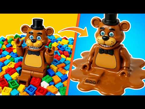 I built FNAF 2 in LEGO