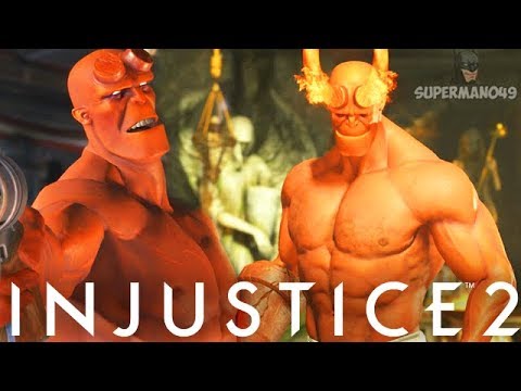 The Sexiest Hellboy You Will Ever See! - Injustice 2 "Hellboy" Gameplay (Online Ranked)