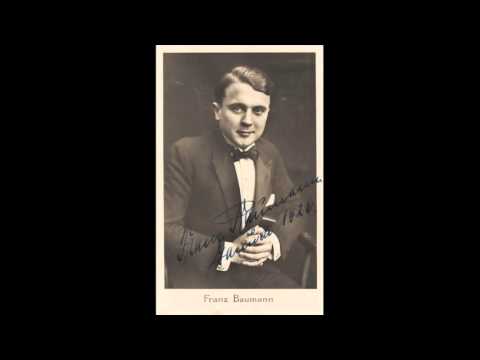 Franz Baumann - Ich war zu Heidelberg Student