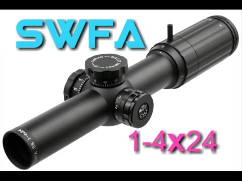 SWFA 1-4x24 Scope: A Full Review (AR OPTIC)  (HD)