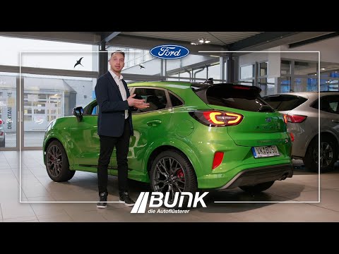 Der Ford Puma ST beim Autohaus Bunk - der Giftzwerg in unserem Ausstellungsraum