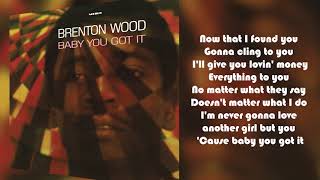 Brenton Wood - Baby You Got It from Baby You Got It (Lyric Video)