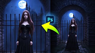 Create a Gothic Fantasy Poster Design in Photoshop