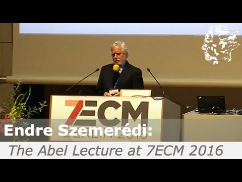 Endre Szemerédi: Arithmetic progressions and graph theoretic lemmas
