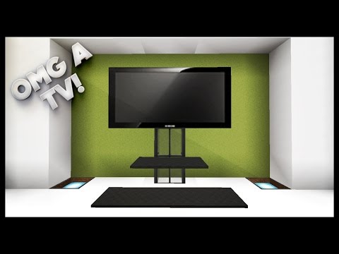 Minecraft - How To Make A TV