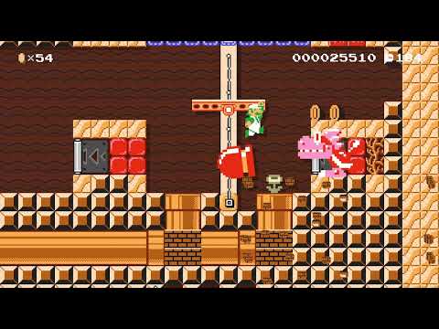 Tower temple by Ashely dog 🌎 World Record! 🍄 Super Mario Maker 2 ✹Switch✹ #bnd