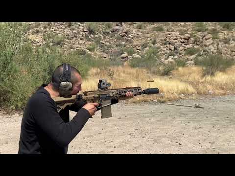 Sig Sauer Spear with B\u0026T RBS 7.62 Suppressor