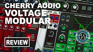 Video thumbnail for Cherry Audio Voltage Modular - SonicLAB Review by sonicstate