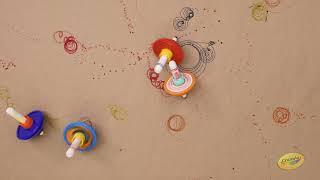 Crayola Colourwhirls Thanksgiving Dinner Table Craft