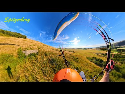 Paragliding am Spitzerberg: Groundhandling & Soaren  🪂