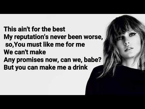 Taylor Swift - Delicate (Lyrics + Audio)