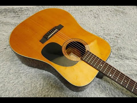 1970's made Vintage Acoustic Guitar Greco Gneco logo F-140 | Reverb