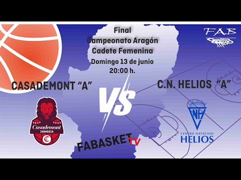 Final Campeonato Aragón Cadete Femenino