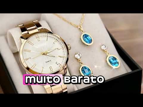 This watch and jewelry set looks expensive, but look at the price!