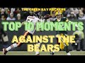The Packers Top 10 Moments Against The Bears