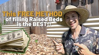 Why This FREE way of Filling Raised Garden Beds is the BEST!