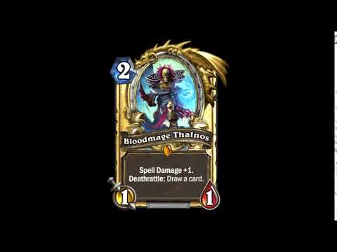 We hunger for vengeance. - Bloodmage Thalnos - Hearthstone