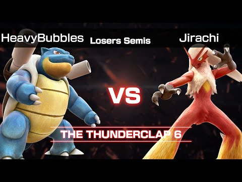 The Thunderclap 6 - Losers Semis: HeavyBubbles (Blastoise) vs. Jirachi (Blaziken, Sceptile)