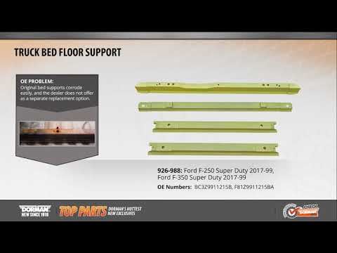 Highlighted Part: Truck Bed Floor Support for Select Ford F-Series Super Duty Models