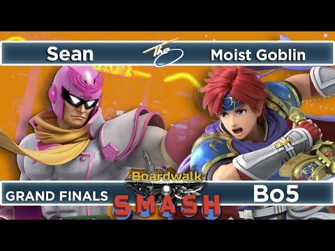 Sean (C. Falcon) vs Moist Goblin (Roy) - Grand Finals ft WRESTLING - Boardwalk Smash #39 CFL SSBU