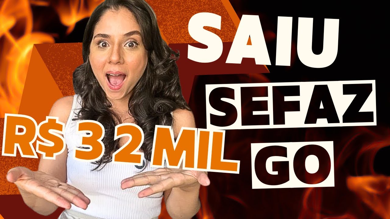 Concurso Sefaz GO oferece salários de R$ 32 mil e provas só em maio de 2026