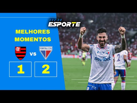 FLAMENGO 1 X 2 FORTALEZA MELHORES MOMENTOS | BRASILEIRÃO 16ª RODADA - 11/07/2024