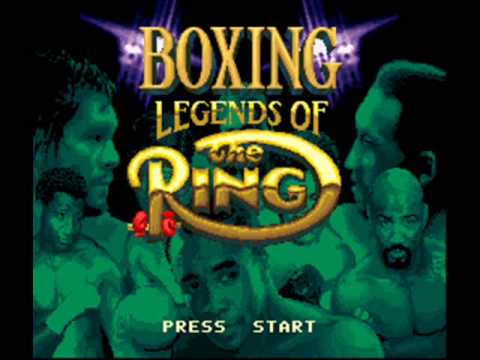 Boxing Legends Of The Ring Super Nintendo