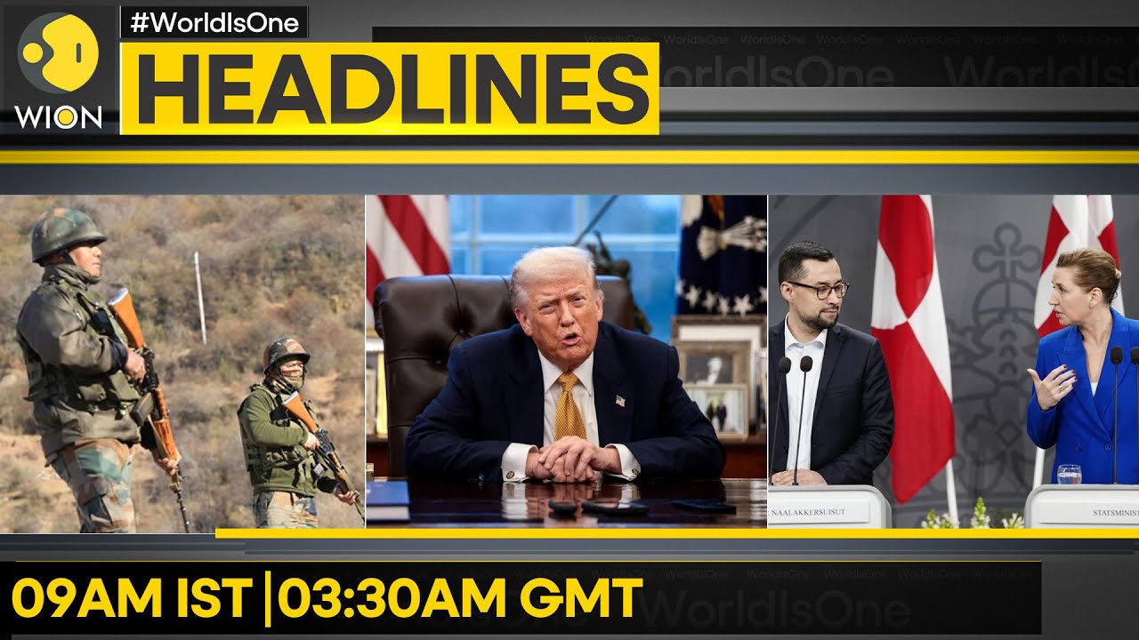 J&K: Kishtwar Operation Enters Day 3 | Denmark Pushes NATO OPs In Greenland | WION Headlines