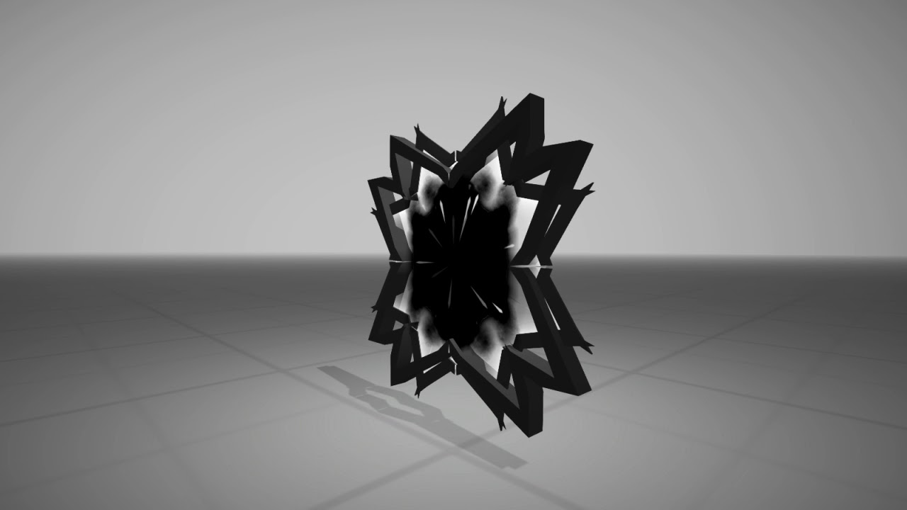 VFXRealtime Sketch #22 Black&White: Portal sketches