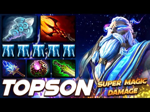 Topson Zeus Super Magic Damage - Dota 2 Pro Gameplay [Watch & Learn]