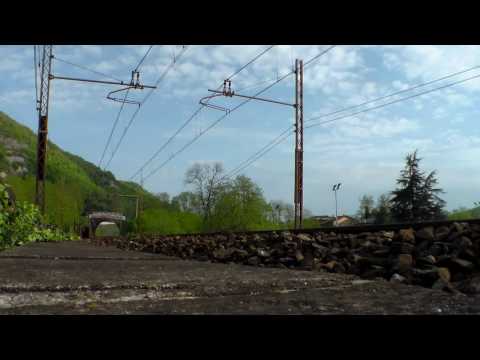 IL SALUTO DELL' ICN IN TRANSITO A RIGOROSO, LINEA LENTA DEI GIOVI.(AL) 15 - 4 - 2017