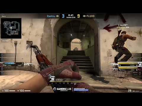 Pov csgo demo felps (27/8) Fluxo vs Daotsu - Mirage (KaBuM Challenge 21/09/2022)