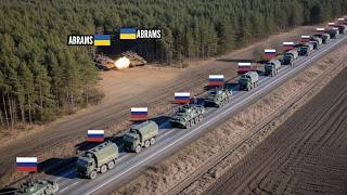 Two Abrams Waited for Russian Brigade-Then This Happens! ‪@UNITED24media‬