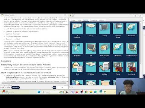 10.3.5 Packet Tracer - Troubleshoot Default Gateway Issues