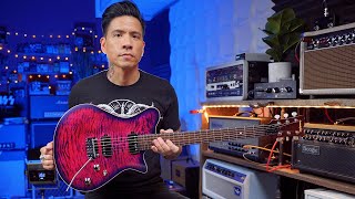 Video thumbnail for Carneglia Guitars Sublime | Magenta Burst Metallic by R.J. Ronquillo