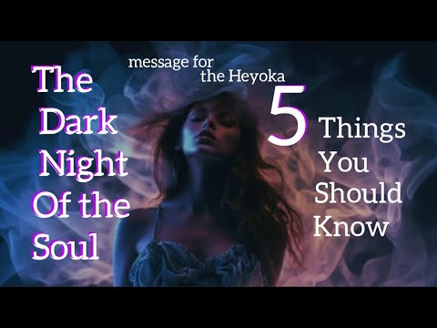 5 Signs of Spiritual Depression - the Dark Night of the Soul #spiritualawakening #Alchemy