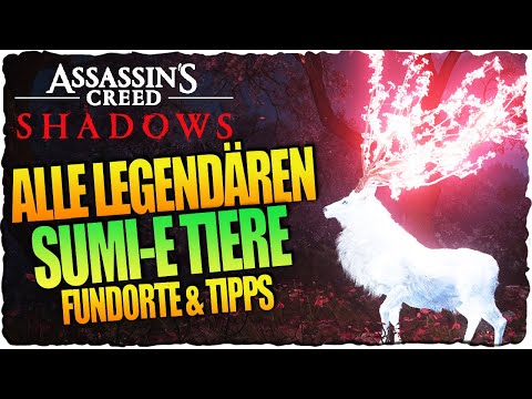 Alle legendären Sumi-e-Tiere mit Fundorten (100% Guide) | Assassin's Creed Shadows