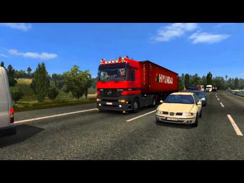 ETS2  Mercedes Actros MP1 Hamburg - Osnabrück