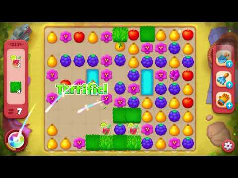 Gardenscapes Level 12234 (Hard Level)